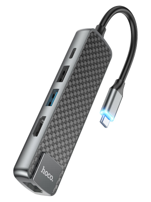 Type-C hub “HB23 Easy view” HDTV + USB3.0 + USB2.0 + RJ45 + PD