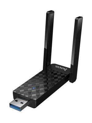 Hoco HI34 Wifi Adapter WiFi6 2.4G 5G USB WiFi Card Dongle for PC Laptop Antenna USB Ethernet Faster Wireless Nic Network Card